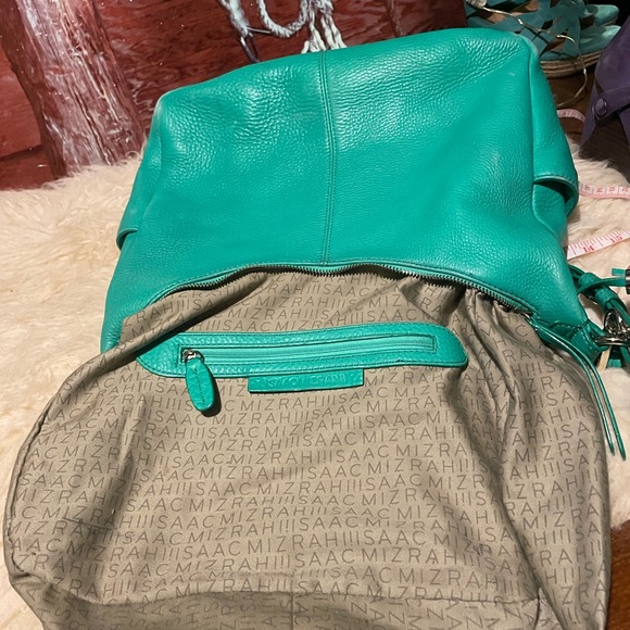 Isaac Mizrahi leather bag - Picture 3 of 11